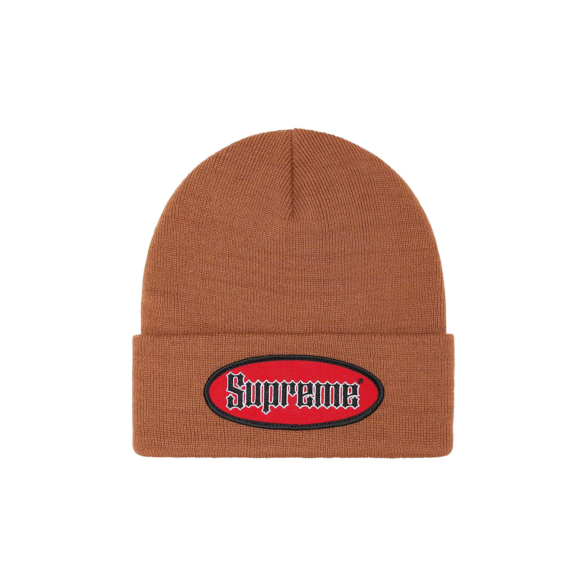 帽子 Supreme Extra Quality Beanie Rust Buy Supreme Oval Patch Beanie 'Rust' - SS22BN29 RUST | GOAT