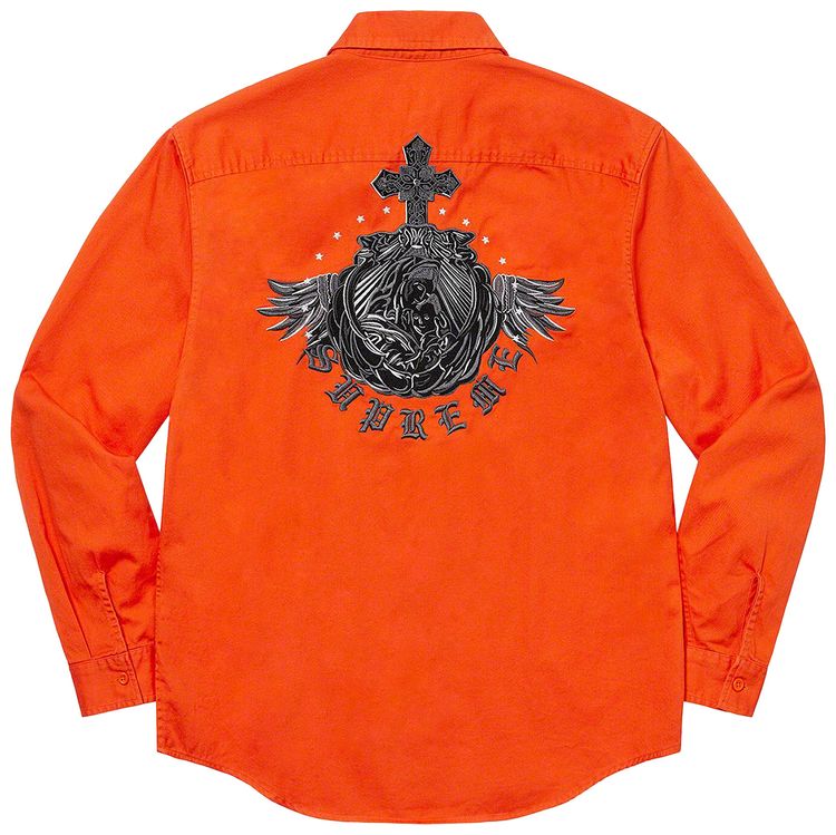 Supreme Mary Work Shirt Orange
