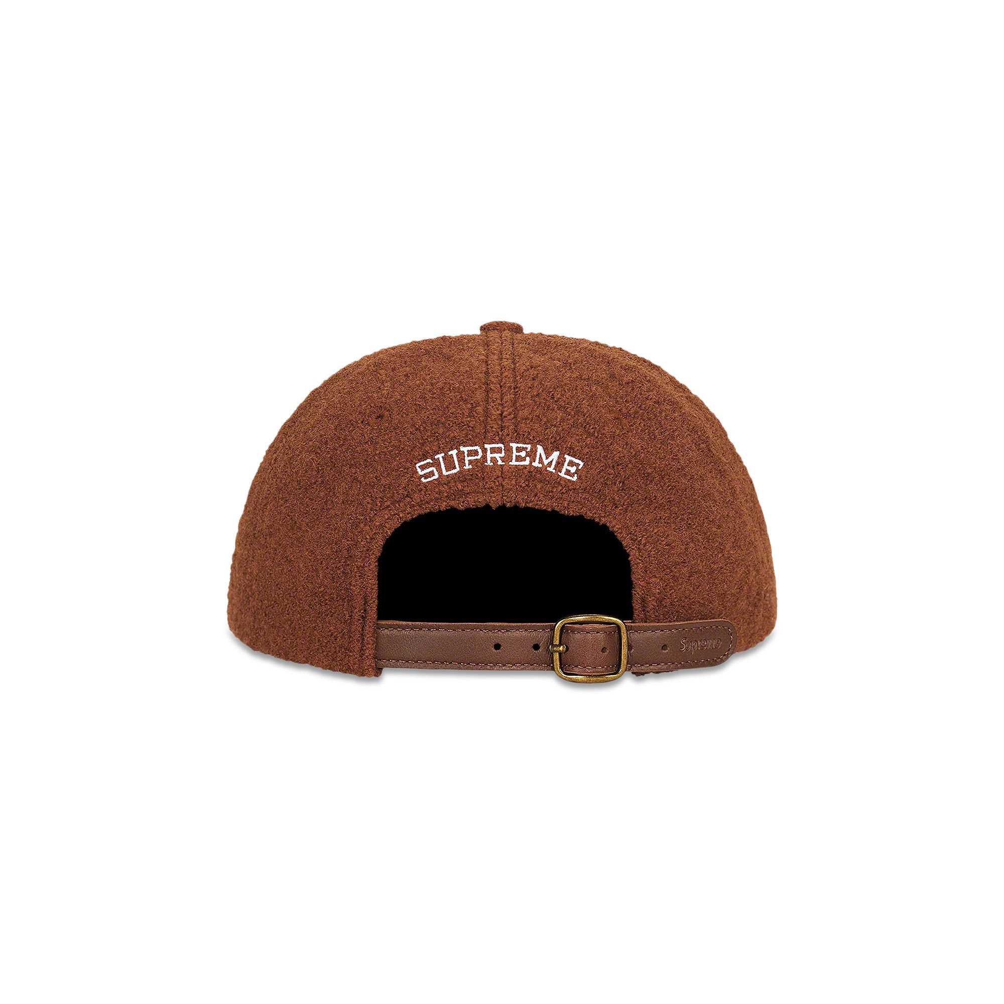 Buy Supreme Boiled Wool S Logo 6-Panel 'Brown' - FW22H19 BROWN | GOAT
