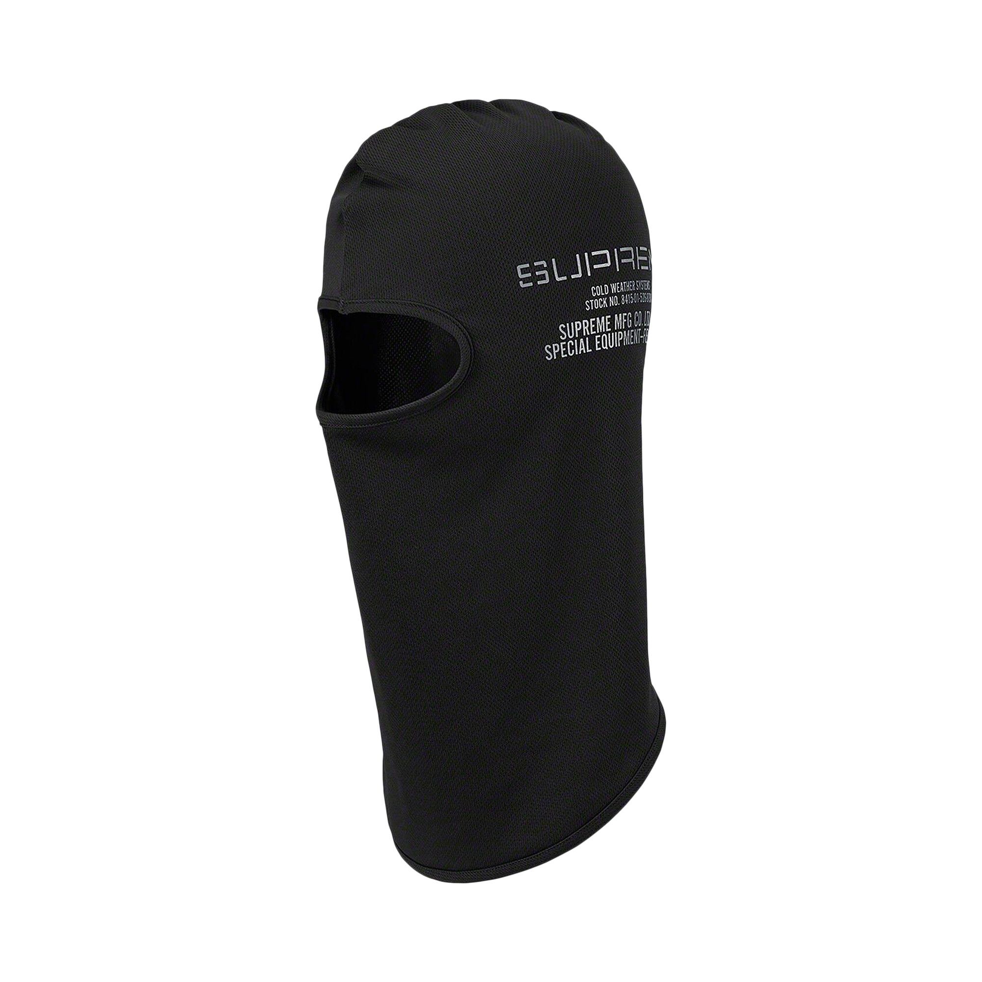 Buy Supreme Field Gear Lightweight Balaclava 'Black' - FW22H111
