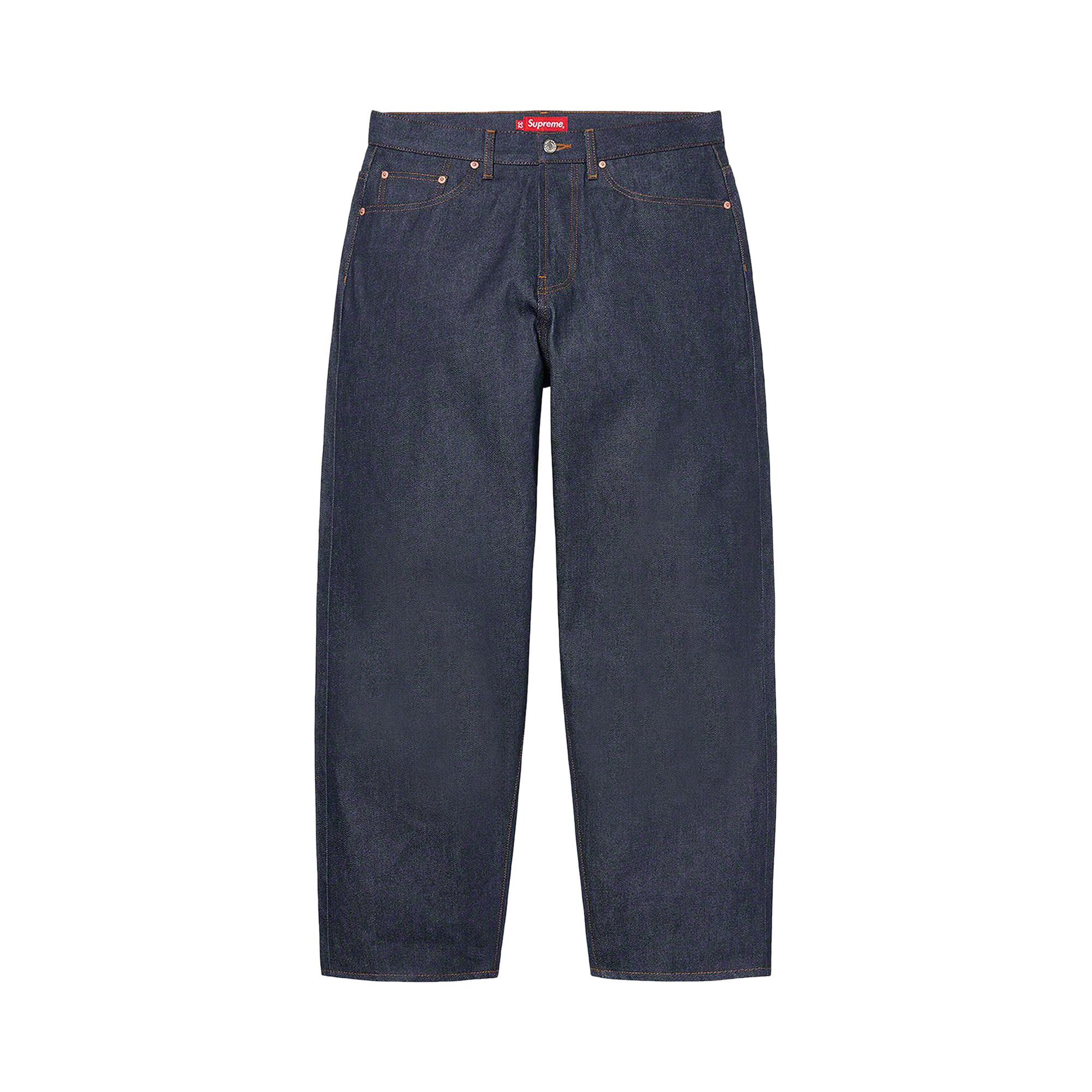 Buy Supreme Baggy Jean 'Rigid Indigo' - FW22P54 RIGID INDIGO | GOAT