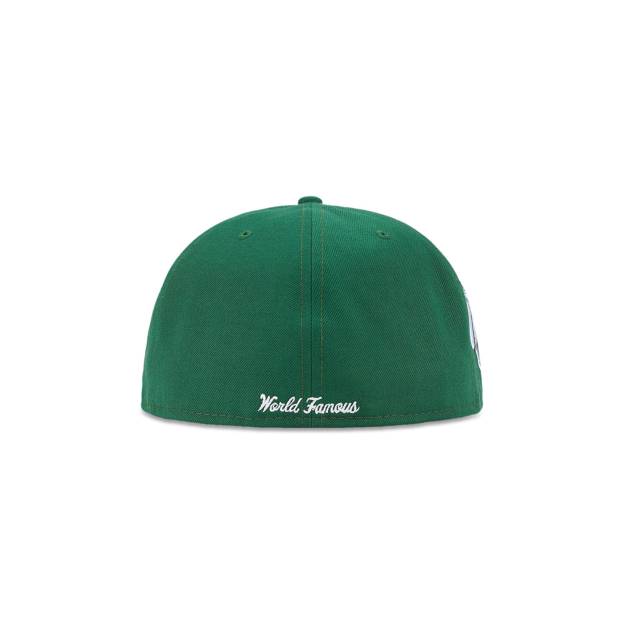 Buy Supreme Money Box Logo New Era 'Dark Green' - FW22H37