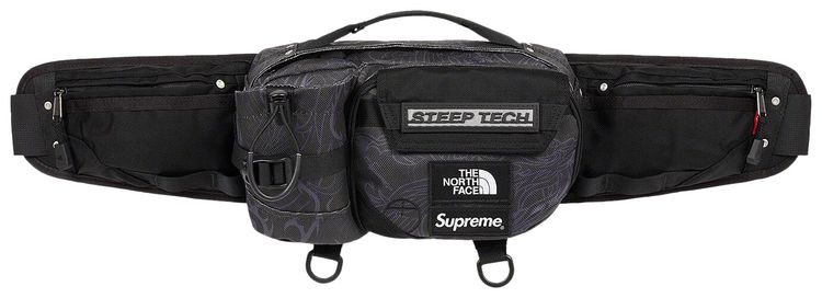 Supreme x The North Face Steep Tech Waist Bag Black Dragon