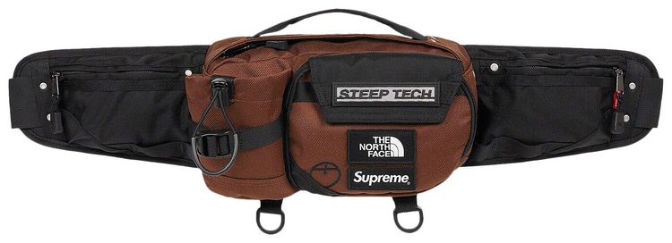 Supreme x The North Face Steep Tech Waist Bag Brown