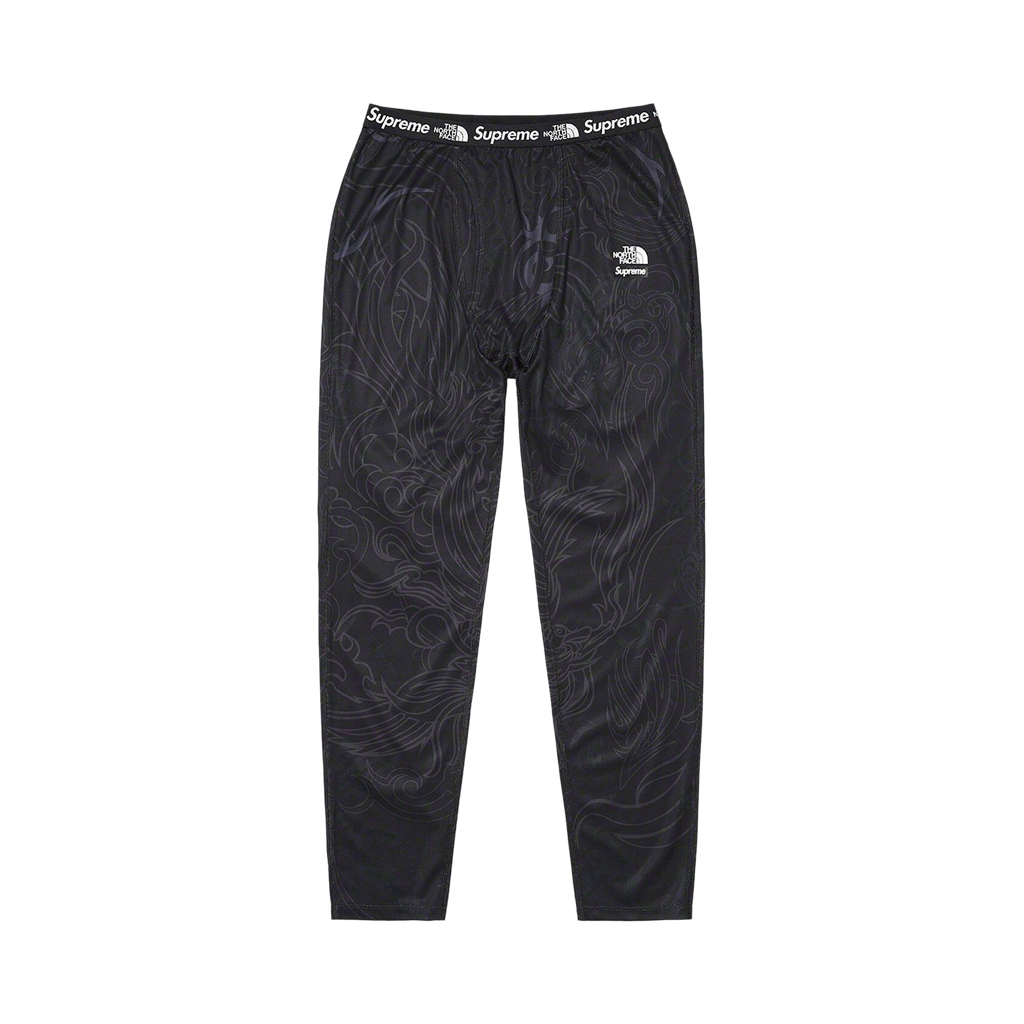 Buy Supreme x The North Face Base Layer Pant 'Black Dragon