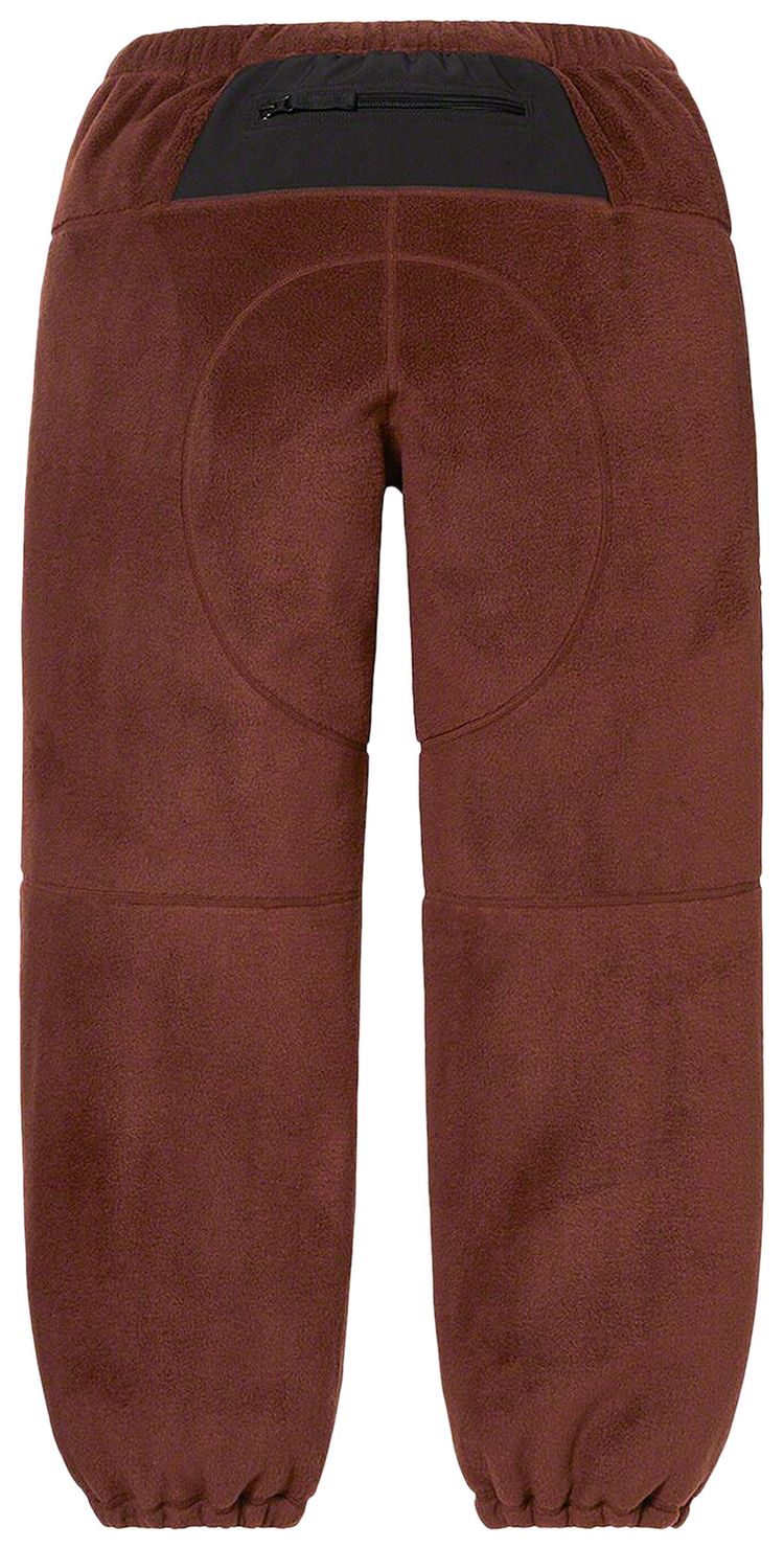 Supreme x The North Face Steep Tech Fleece Pant Brown