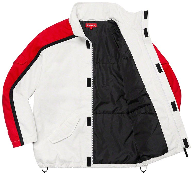 Buy Supreme Brushed Twill Zip Jacket 