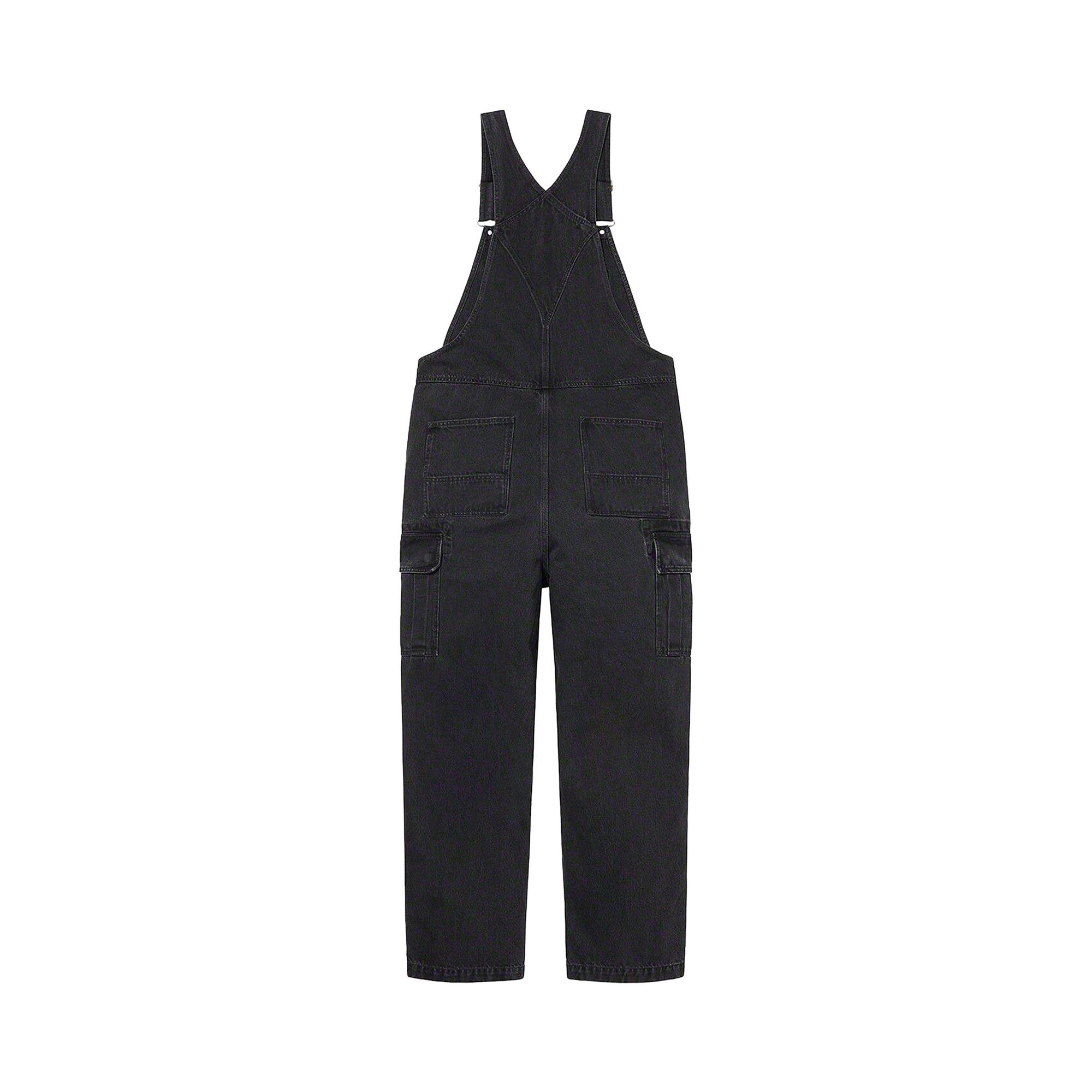 m*s様 Supreme Cargo Denim Overalls Buy Supreme Cargo Denim Overalls 'Black' - FW22P64 BLACK | GOAT