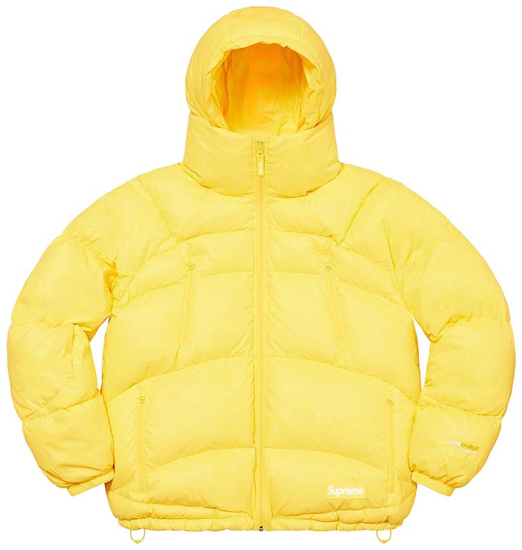 Supreme Reversible Featherweight Down Puffer Jacket Yellow