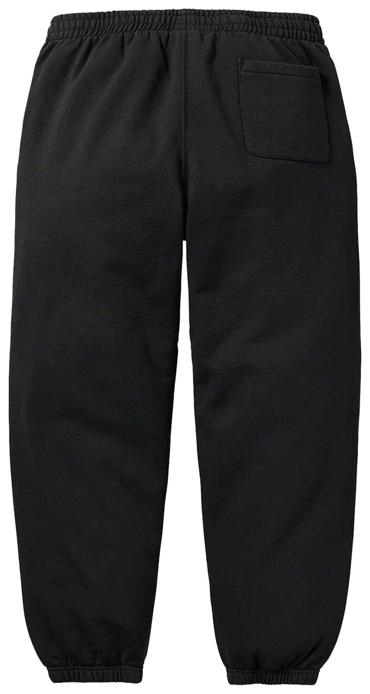 Supreme Bleached Leopard Sweatpant Black main image 1