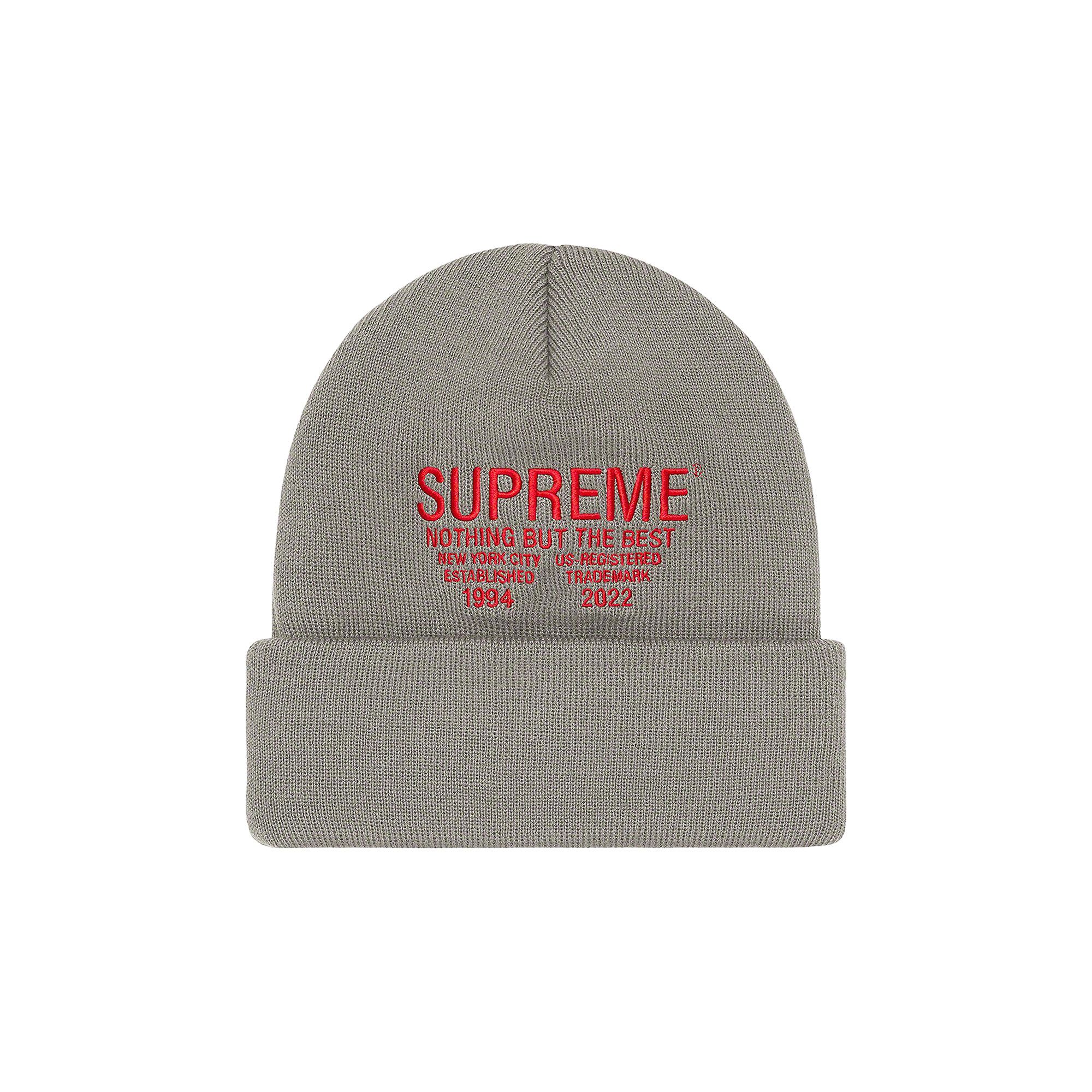Buy Supreme Nothing But Beanie 'Grey' - FW22BN73 GREY | GOAT