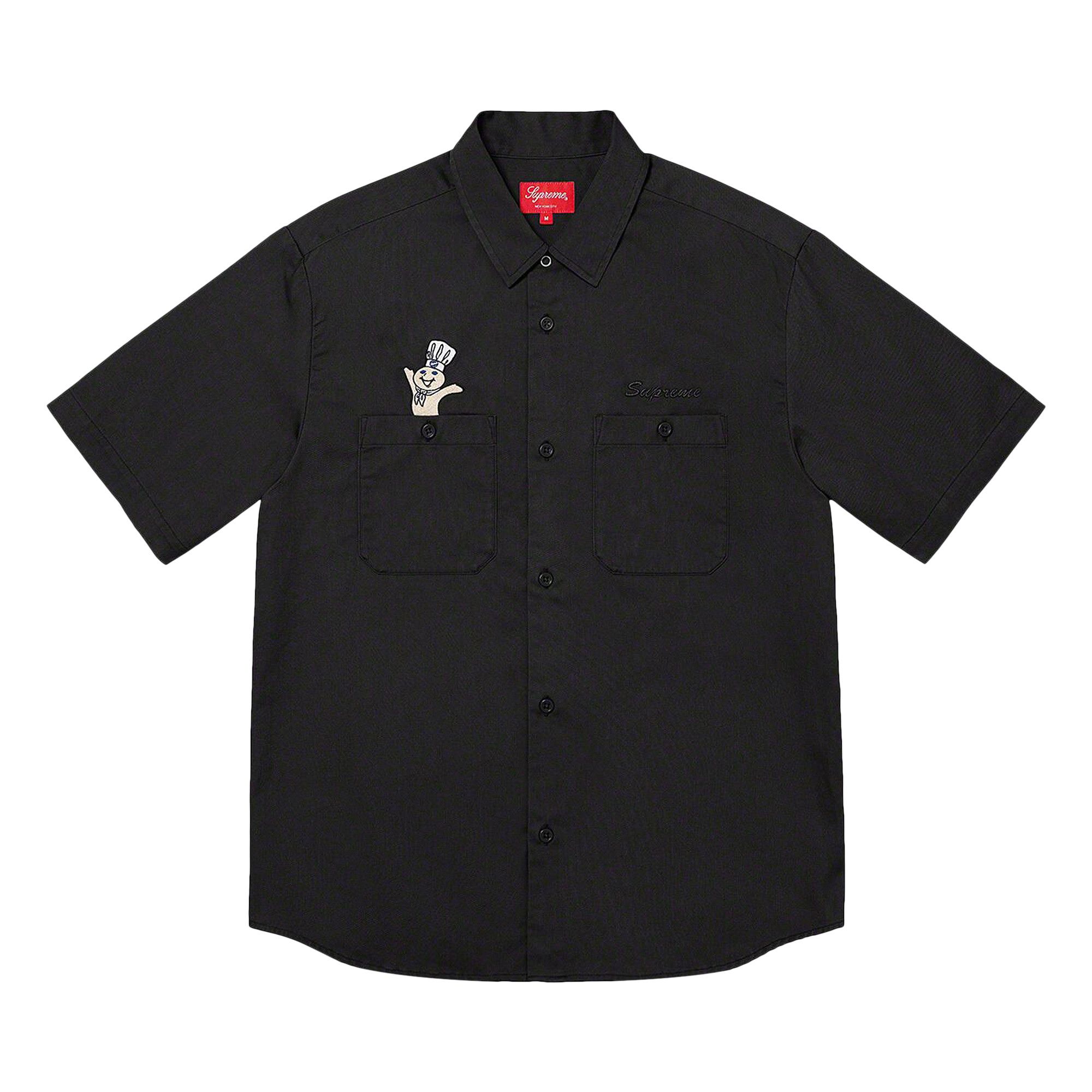 Buy Supreme Doughboy Short-Sleeve Work Shirt 'Black' - FW22S25