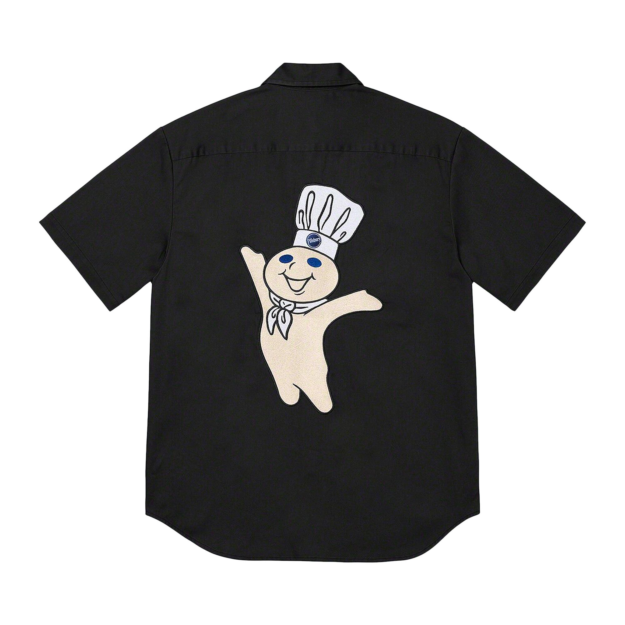 Buy Supreme Doughboy Short-Sleeve Work Shirt 'Black' - FW22S25