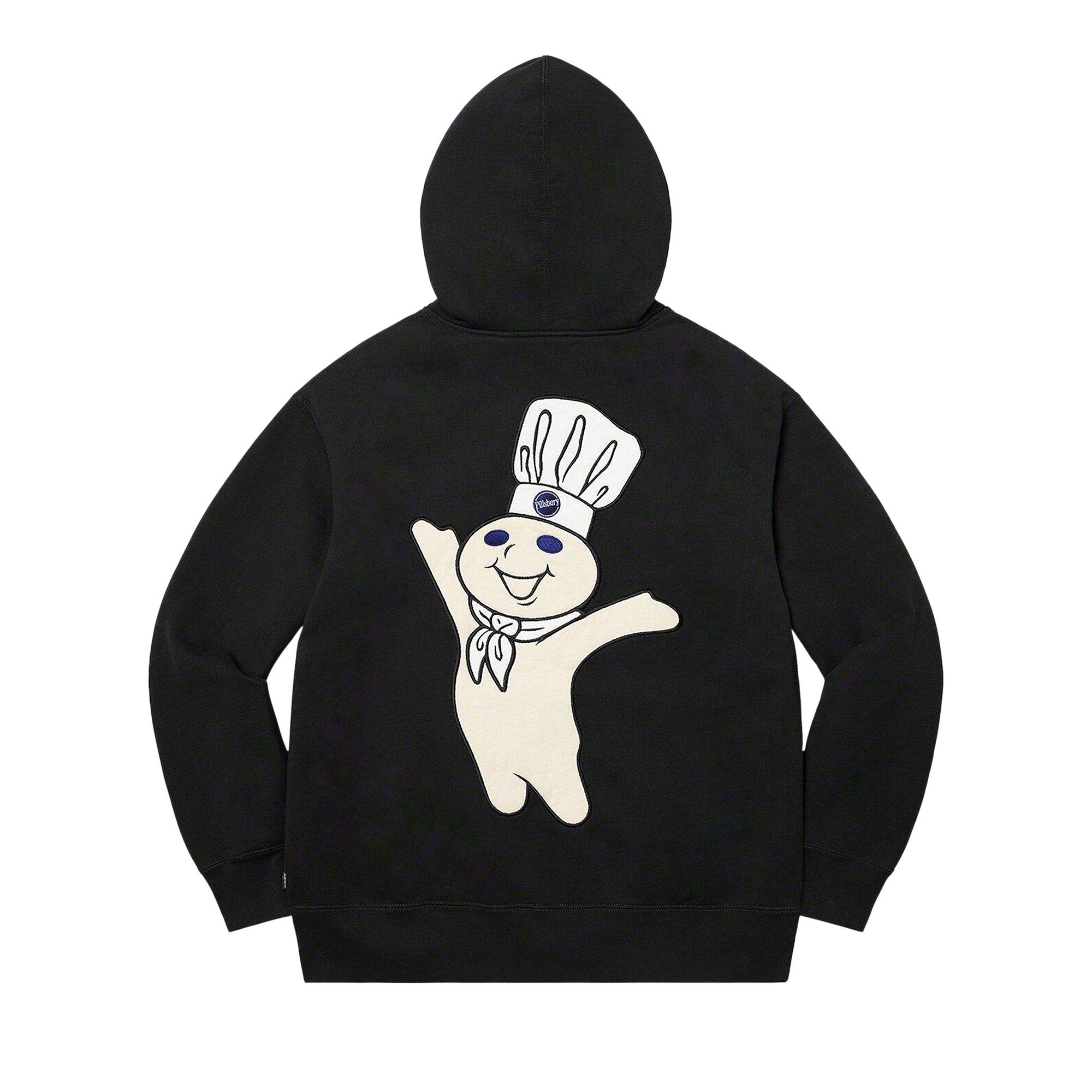 Buy Supreme Doughboy Zip Up Hooded Sweatshirt 'Black