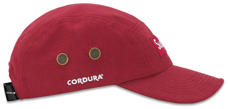 Supreme Brushed Cordura Camp Cap Burgundy