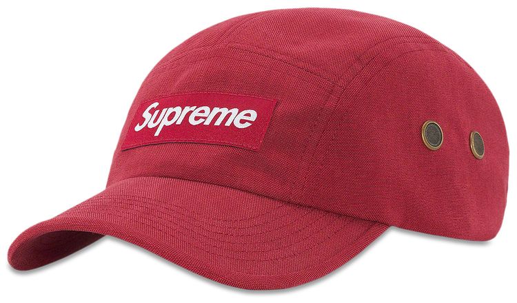 Supreme Brushed Cordura Camp Cap Burgundy