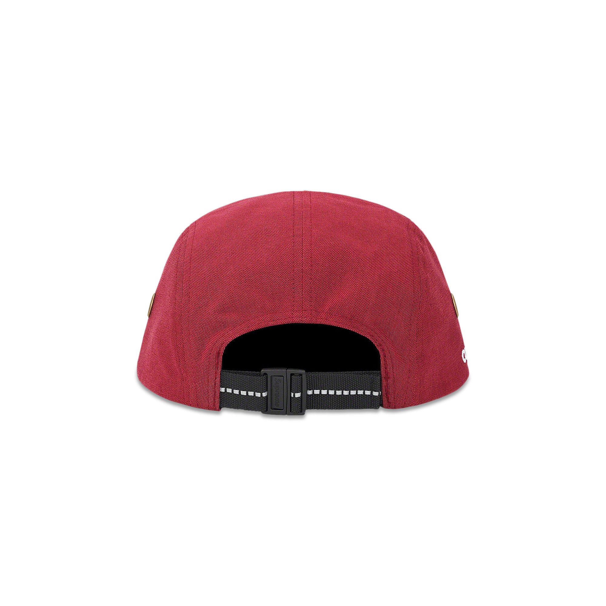 Buy Supreme Brushed Cordura Camp Cap 'Burgundy' - FW22H23 BURGUNDY