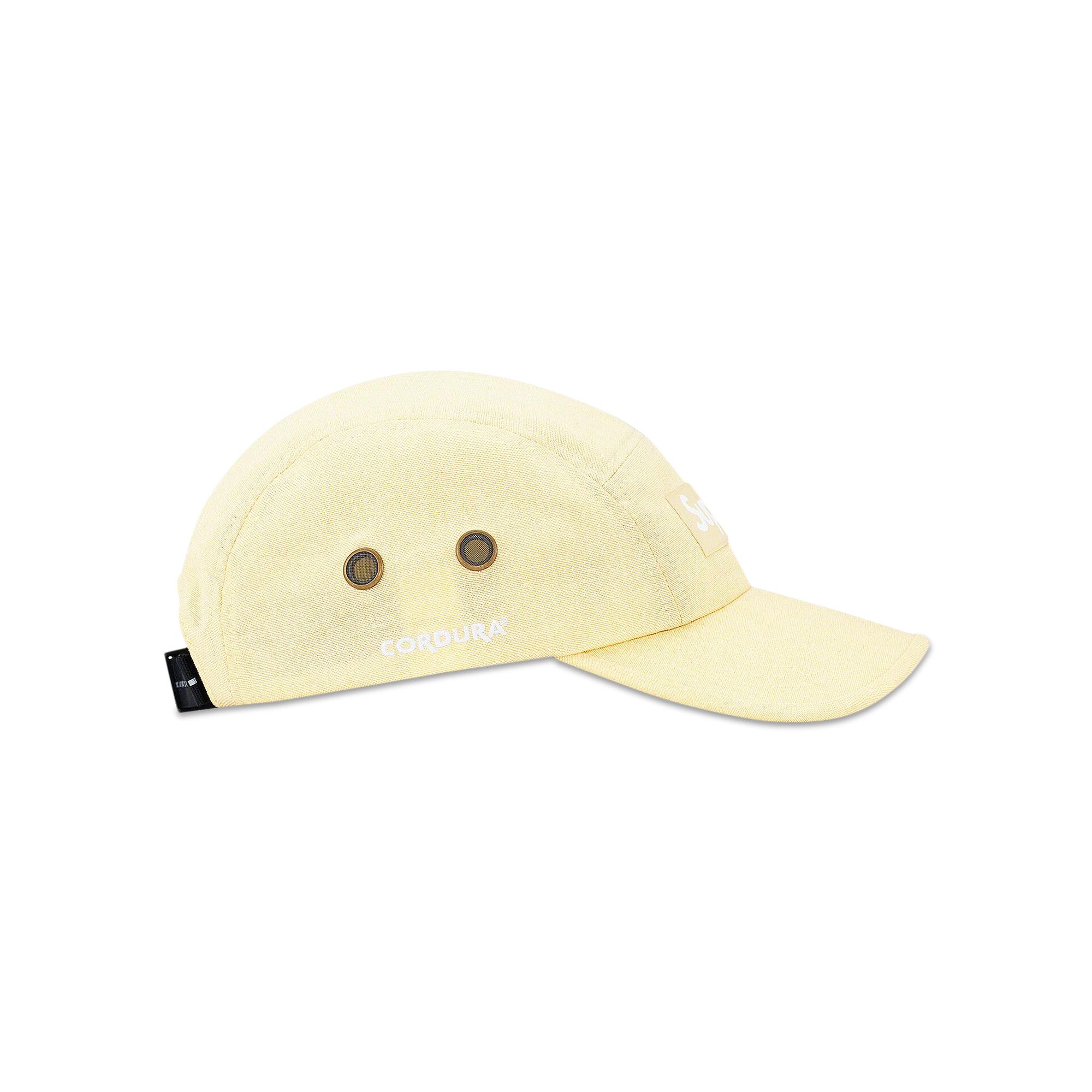 Buy Supreme Brushed Cordura Camp Cap 'Pale Yellow' - FW22H23 PALE