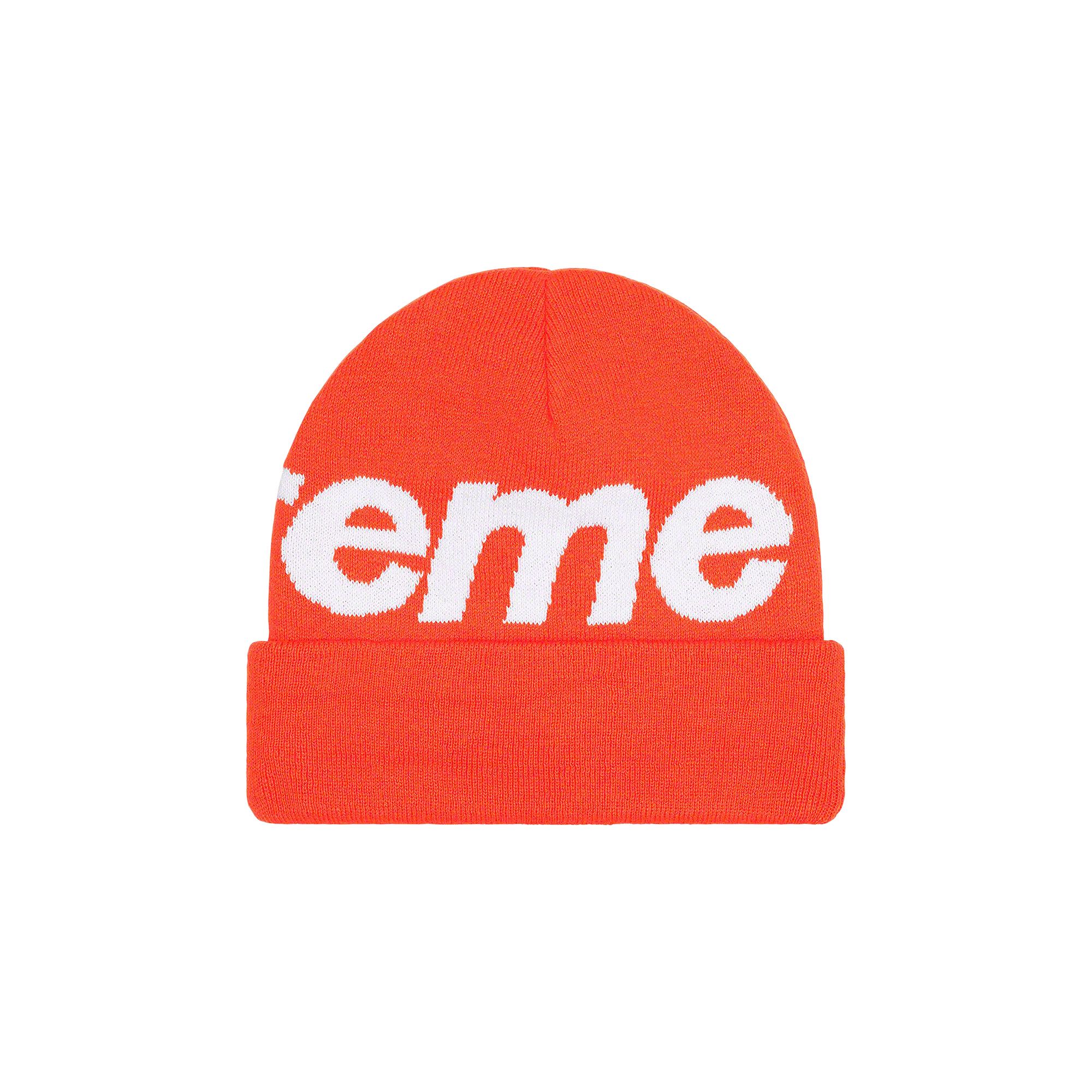 Buy Supreme Big Logo Beanie 'Orange' - FW22BN29 ORANGE | GOAT
