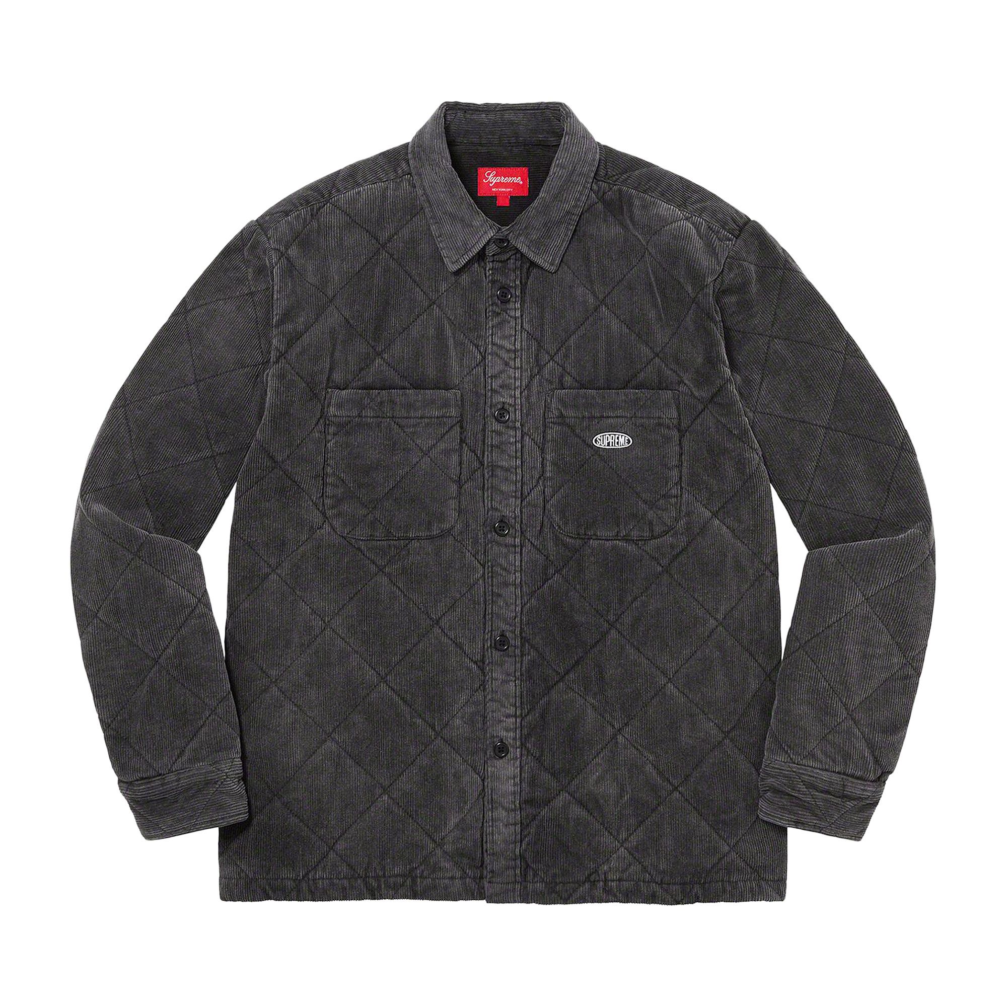 supreme corduroy quilted shirt Black Friday Hot Sale