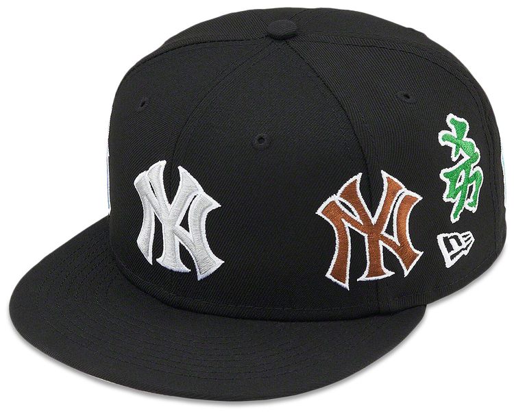 Supreme x New York Yankees Kanji New Era Black