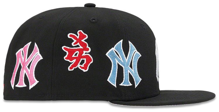Supreme x New York Yankees Kanji New Era Black