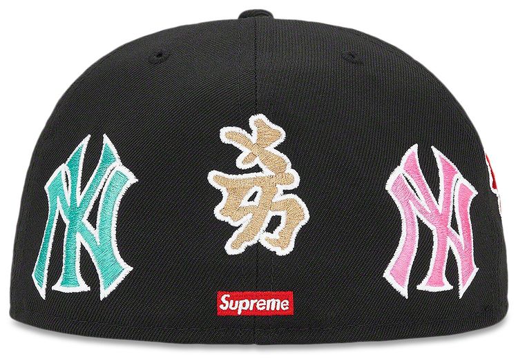 Supreme x New York Yankees Kanji New Era Black