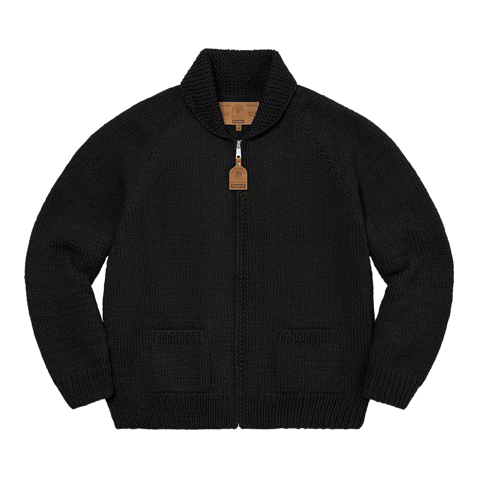 豊富な商品から Buy Supreme FW22SK18 - 'Black' Sweater Cowichan Logo Box ニット/セーター