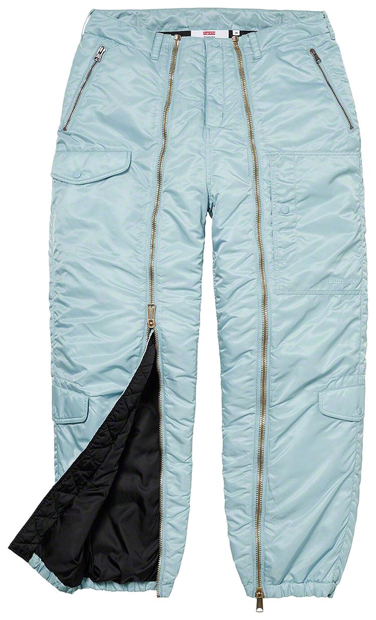 Supreme Nylon Flight Pant Light Blue