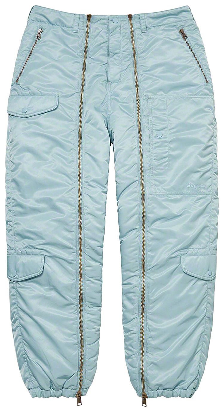 Supreme Nylon Flight Pant Light Blue