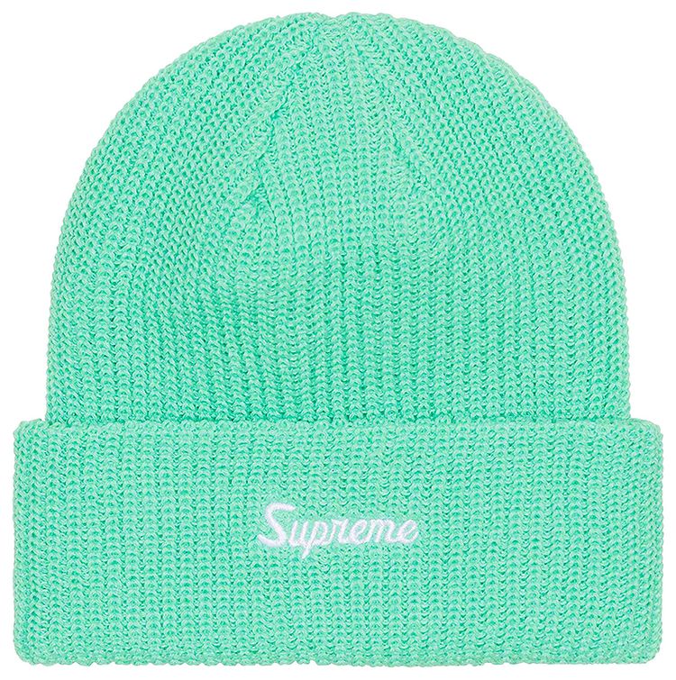 Supreme Loose Gauge Beanie Mint