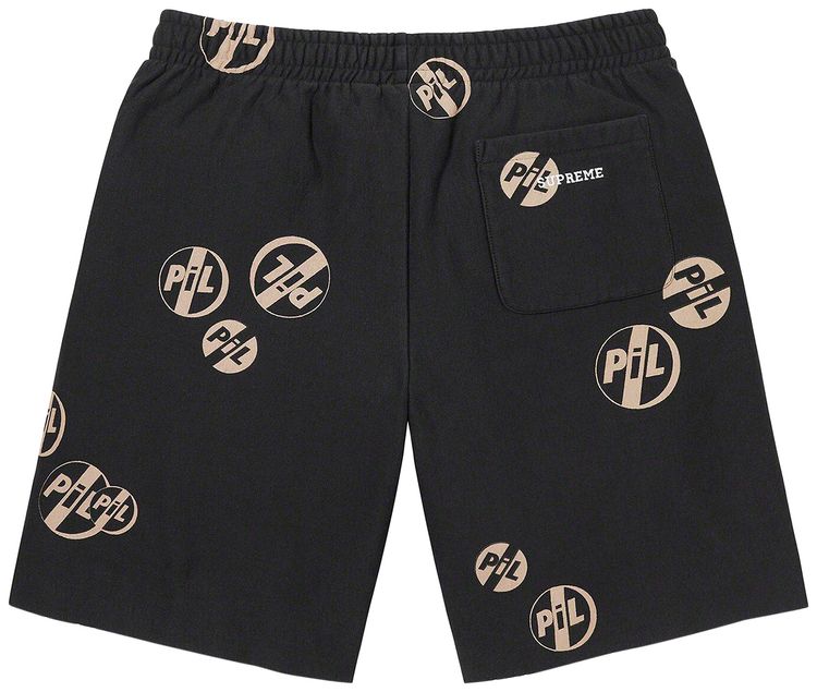 Supreme x PiL Sweatshort Black
