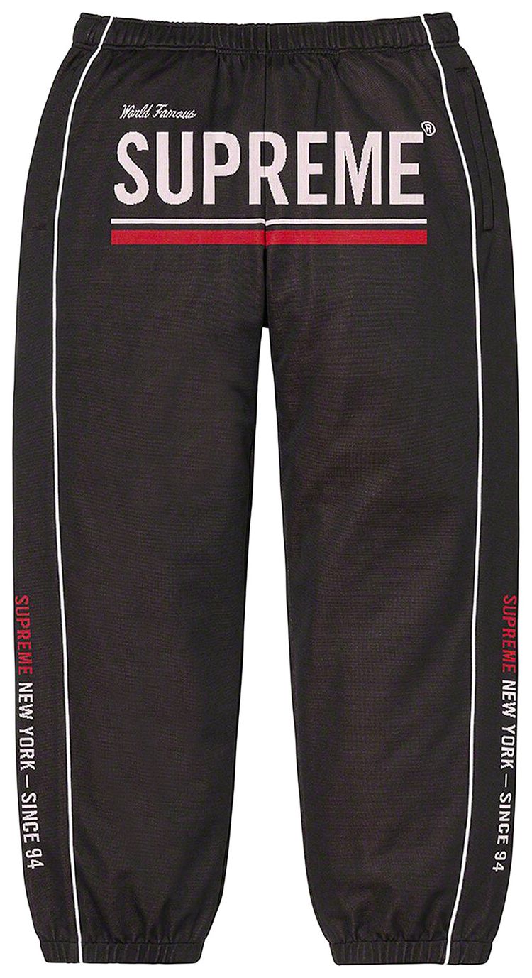 Buy Supreme World Famous Jacquard Track Pant 