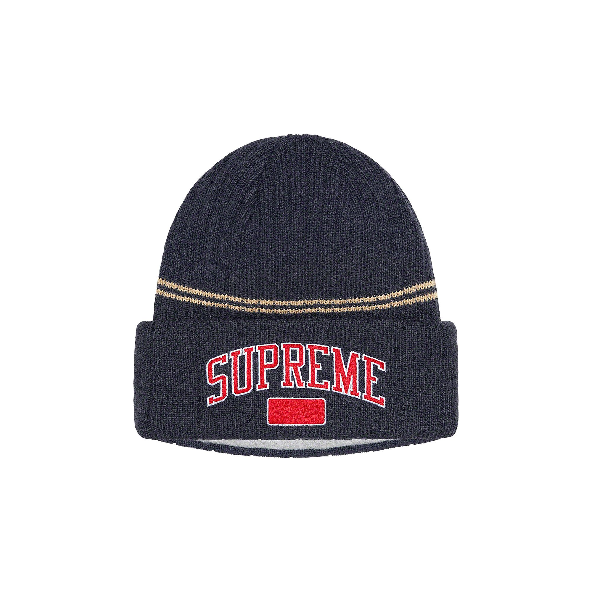 ディズニープリンセスのベビーグッズも大集合 Supreme Buy Fleece GOAT | NAVY FW22BN58 - 'Navy' Beanie Lined 帽子