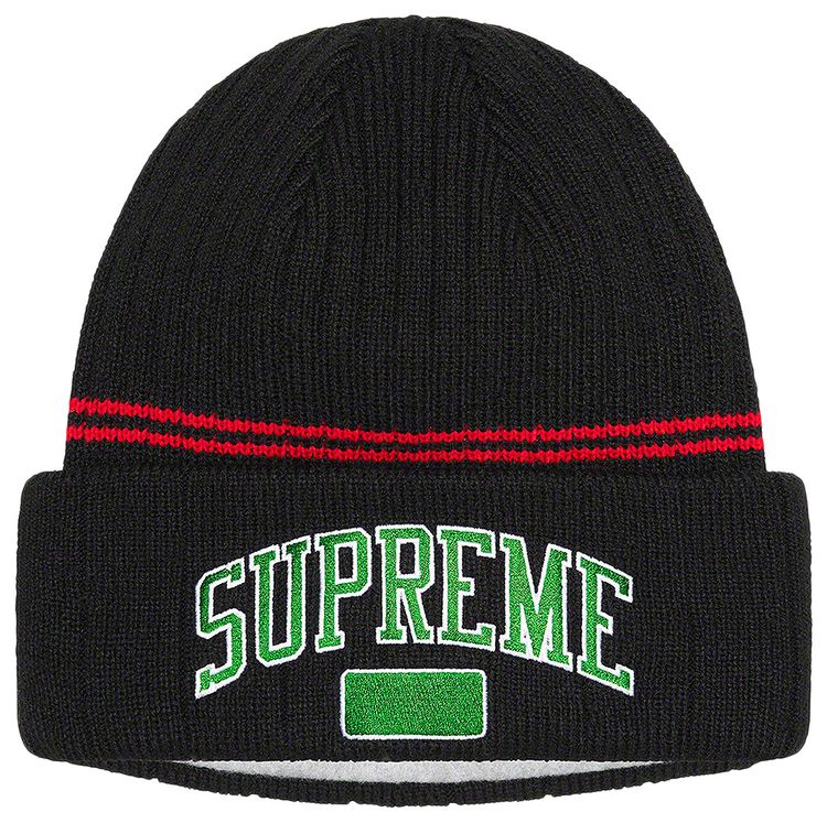 Supreme Fleece Lined Beanie Black