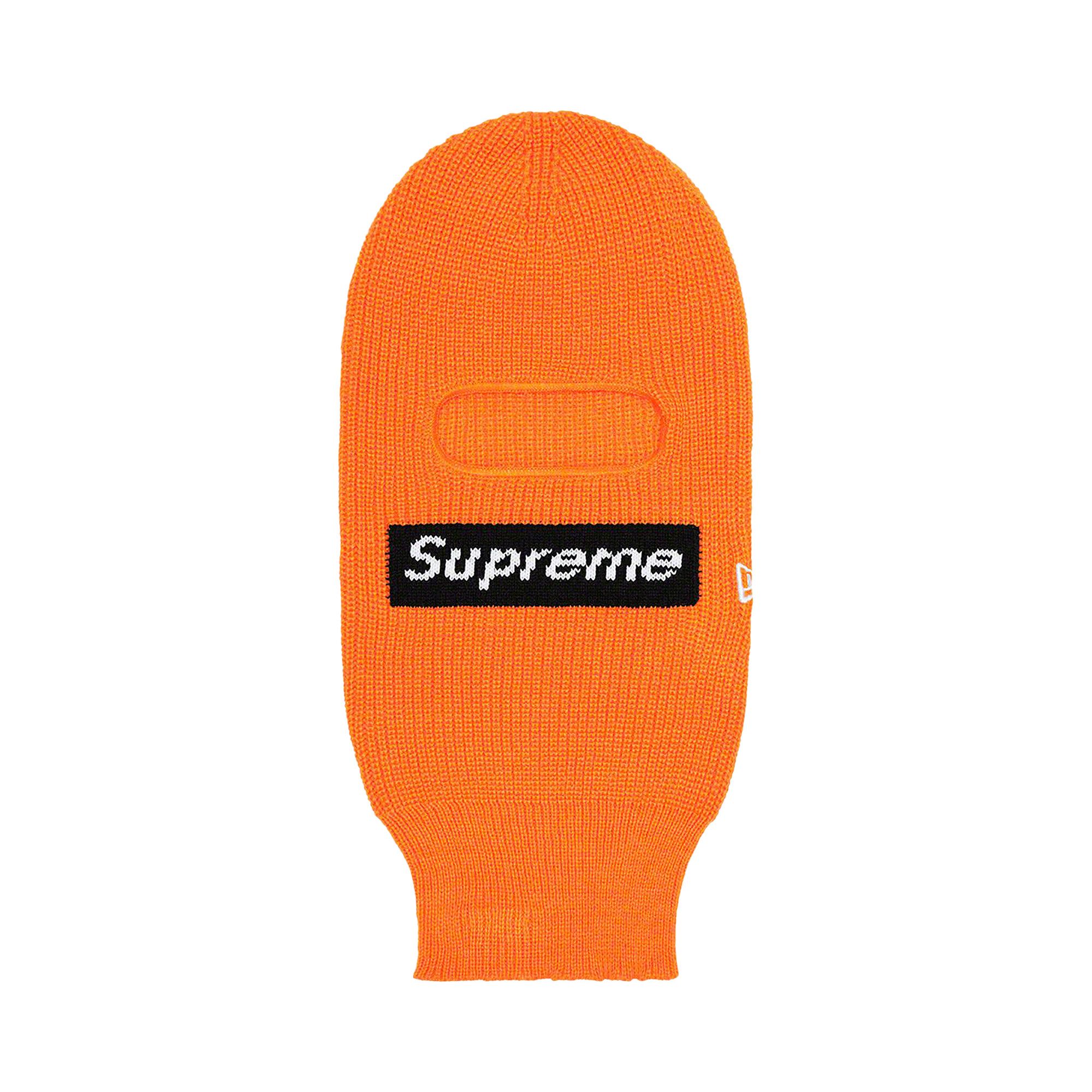 Supreme x New Era Box Logo Beanie 'Dark Orange'