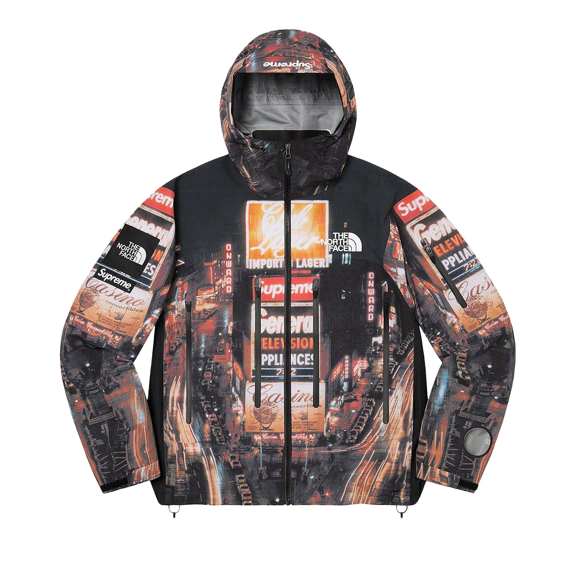 Supreme x tnf map jacket sales