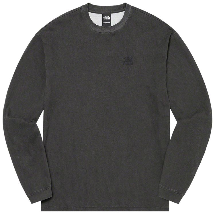 Supreme x The North Face Pigment Printed Long Sleeve Top Black