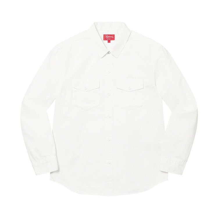 Supreme x Raymond Pettibon Work Shirt White