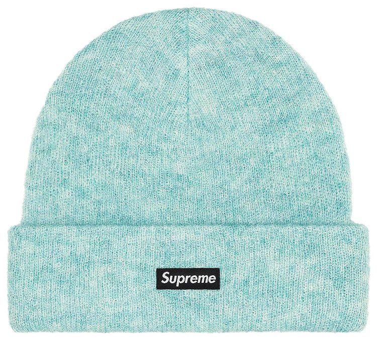 Supreme Mohair Beanie Light Blue