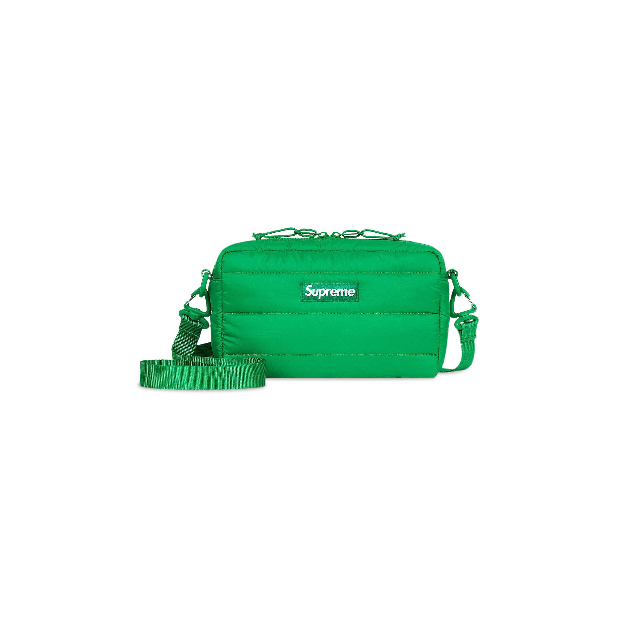 Supreme green shoulder bag deals