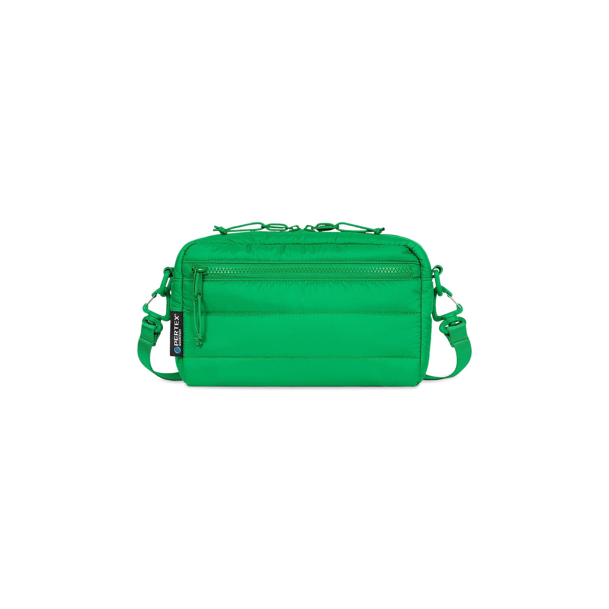 Supreme Puffer Side Bag green [FW22] [review&legit]