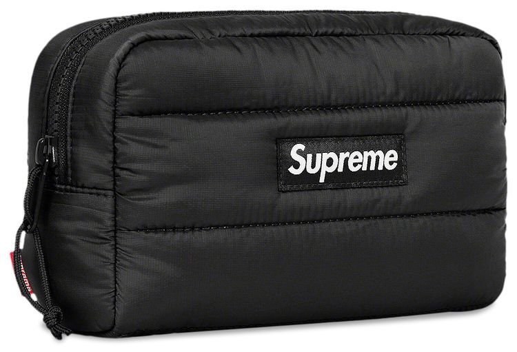 Supreme Puffer Pouch Black