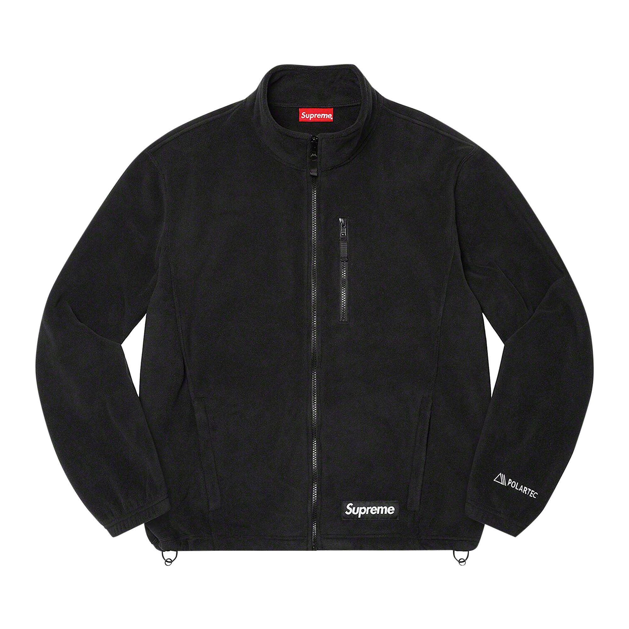 Buy Supreme x Polartec Zip Jacket 'Black' - FW22J107 BLACK