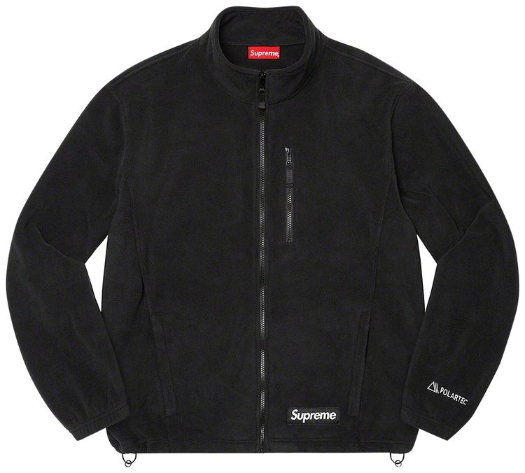 Supreme x Polartec Zip Jacket Black