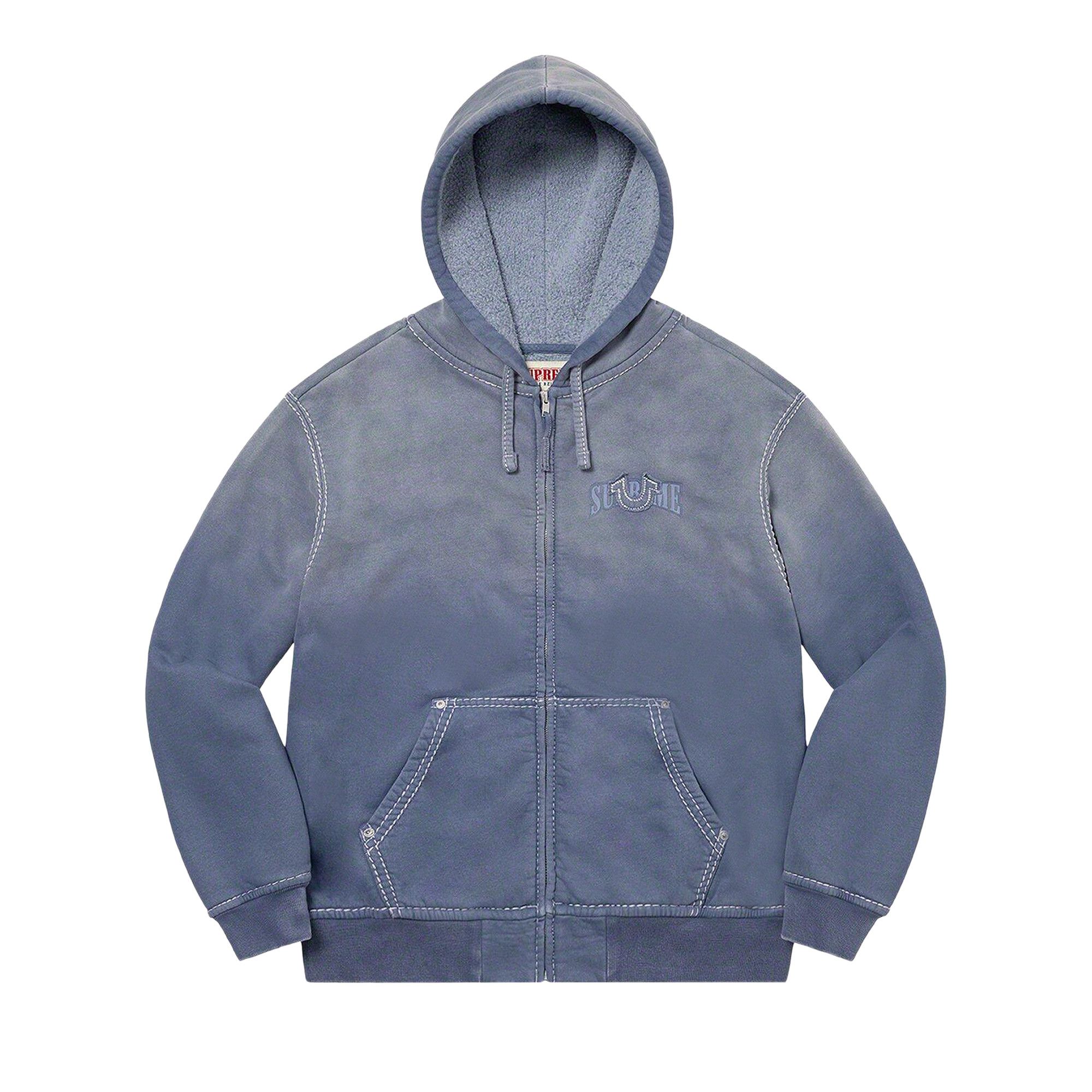 Supreme True Religion Zip Up Hooded Sweatshirt (FW22) - $248
