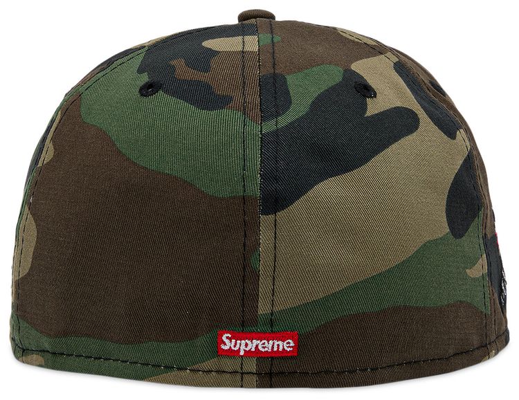 Supreme Screwball S Logo New Era Woodland Camo