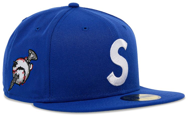 Supreme Screwball S Logo New Era Royal