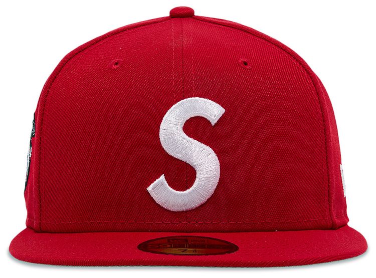 Supreme Screwball S Logo New Era Red