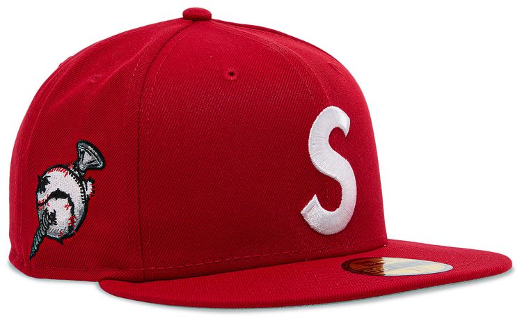 Supreme Screwball S Logo New Era Red
